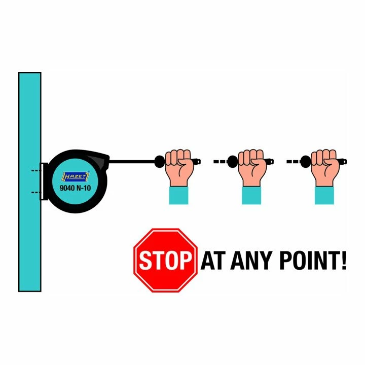 HAZET Schlauchaufroller 9040N-10 4 HAZET Schlauchaufroller 9040N-10 – Bild 4