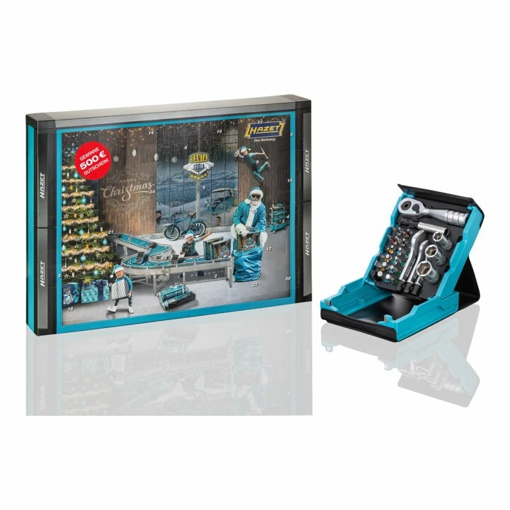 HAZET Adventskalender SANTA-TOOLS 2021 2 HAZET Adventskalender SANTA-TOOLS 2021 – Bild 2