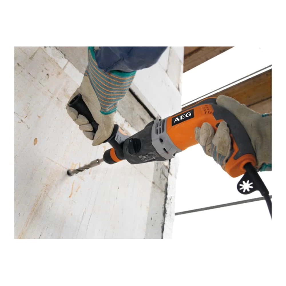 AEG Kombihammer KH 28 Super XE 1000W Inkl. FIXTEC-Schnellspannbohrfutter, Transportkoffer 2 AEG Kombihammer KH 28 Super XE 1000W Inkl. FIXTEC-Schnellspannbohrfutter, Transportkoffer – Bild 2