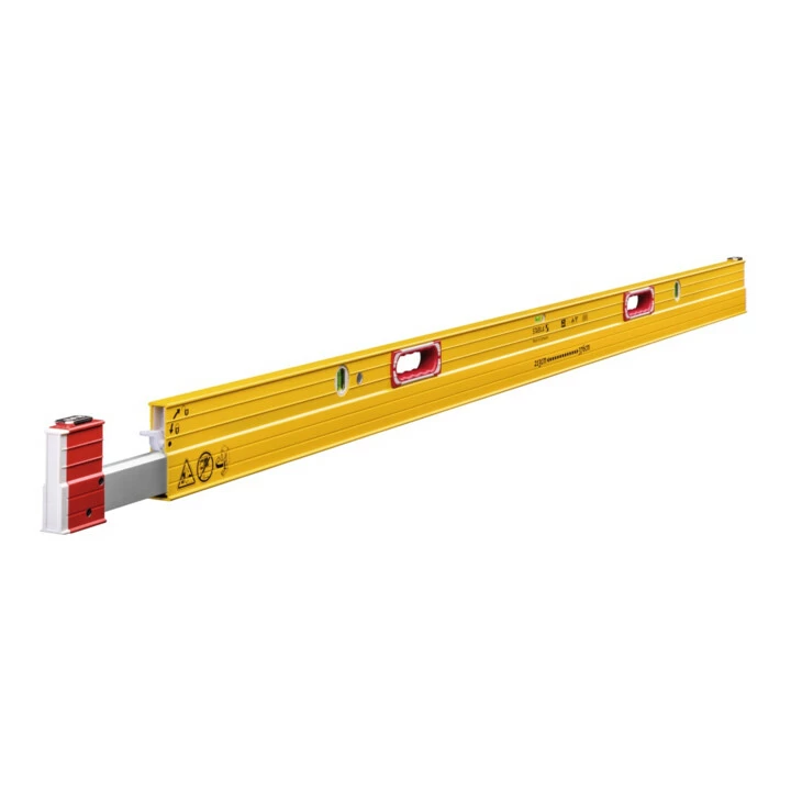 STABILA Teleskop-Wasserwaage Type 106 T 213 - 376 Cm Mit Abstandhaltern 1 STABILA Teleskop-Wasserwaage Type 106 T 213 - 376 Cm Mit Abstandhaltern