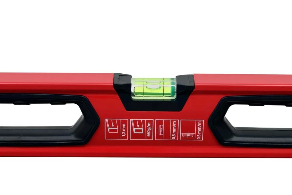 HAUSHALT Wasserwaage 600mm, Mit 3 Libellen Und Ergonomischen Gummierten Griff, 0,384 Kg, Rot, JYC-2015A_600 ( 000040071170 ) 1 HAUSHALT Wasserwaage 600mm, Mit 3 Libellen Und Ergonomischen Gummierten Griff, 0,384 Kg, Rot, JYC-2015A_600 ( 000040071170 )