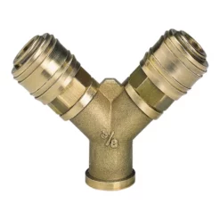 Einhell Kompressoren-Zubehör Verteiler, 2 Schnellk, R3/8 Zoll IG