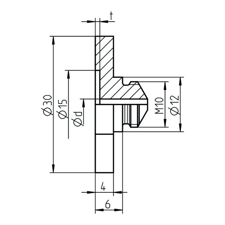 Gesipa PA17/36 (m.Aussparung) Plattenmundstück Für A2 1 Gesipa PA17/36 (m.Aussparung) Plattenmundstück Für A2