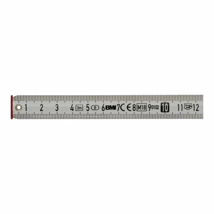 BMI Taschenrollbandmaßmeter L.3m Band-B.16mm Mm/cm EG II Ku. 2 BMI Taschenrollbandmaßmeter L.3m Band-B.16mm Mm/cm EG II Ku. – Bild 2