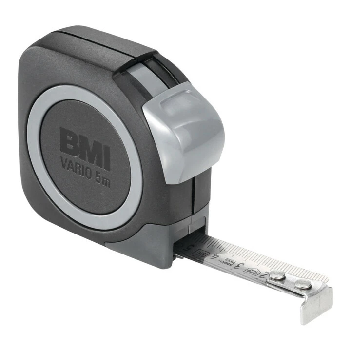 BMI Rollbandmaß, Rostfrei, 5 M 1 BMI Rollbandmaß, Rostfrei, 5 M