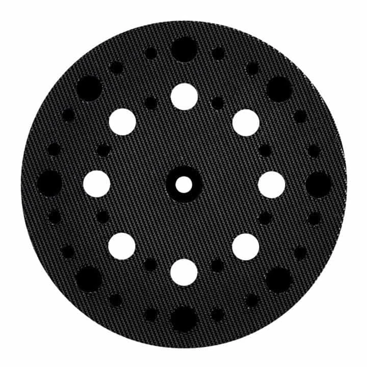 Metabo Schleifteller 150 Mm, "multi-hole", Mittelharte Ausführung, Mit Kletthaftung, Für SXE 450 TurboTec, SXE 3150 1 Metabo Schleifteller 150 Mm, "multi-hole", Mittelharte Ausführung, Mit Kletthaftung, Für SXE 450 TurboTec, SXE 3150