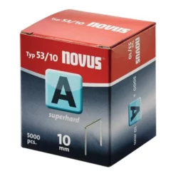 STEINEL Feindrahtklammer 53/10 Klammer-B11,3mm Schenkel-L10mm Superh. Stahl Novus