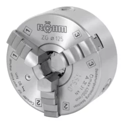 Röhm Dreibacken-Drehfutter Guss Zylindrische Zentrieraufnahme