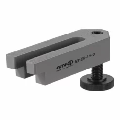 AMF Spanneisen 6315V Abgesetzt Mit Stützschraube Nut 10 Mm