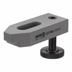 AMF Spanneisen 6314AV Abgesetzt Mit Stützschraube Nut 16 + 18 Mm