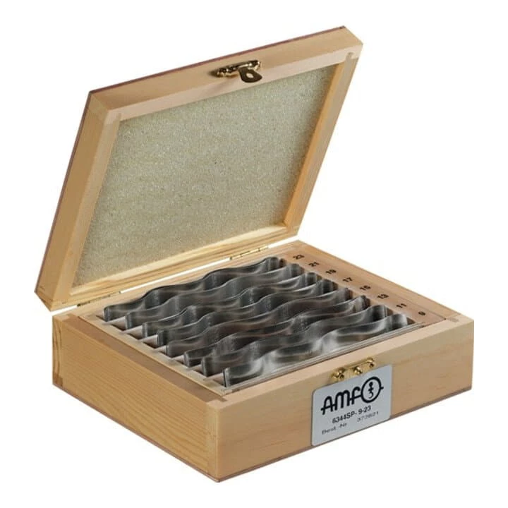 AMF Parallelunterlagen-Satz Nr.6344SP 8 Paar 25-39mm Wellenförmig 1 AMF Parallelunterlagen-Satz Nr.6344SP 8 Paar 25-39mm Wellenförmig