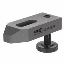AMF Spanneisen 6314V Abgeschrägt Mit Stützschraube Für T-Nut 42 Mm