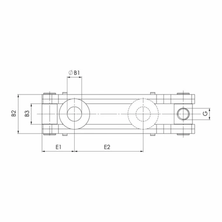 AMF Spanneisen 6311 Leichtbau Für T-Nuten 36, 42 Mm Länge 315 Mm 2 AMF Spanneisen 6311 Leichtbau Für T-Nuten 36, 42 Mm Länge 315 Mm – Bild 2
