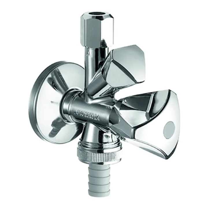 Schell Kombinations-Eckventil Mit Rückflussverhinderer Und ASAG Easy 1/2" Chrom 1 Schell Kombinations-Eckventil Mit Rückflussverhinderer Und ASAG Easy 1/2" Chrom