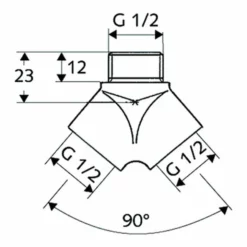 Schell Gabelstück Chrom 1/2" -Festool Verkauf 4021163117417 schell gabelstuck chrom 1 2 2