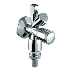 Schell Kombinations-Eckventil COMFORT Chrom, Mit Rohrbelüfter 1/2"