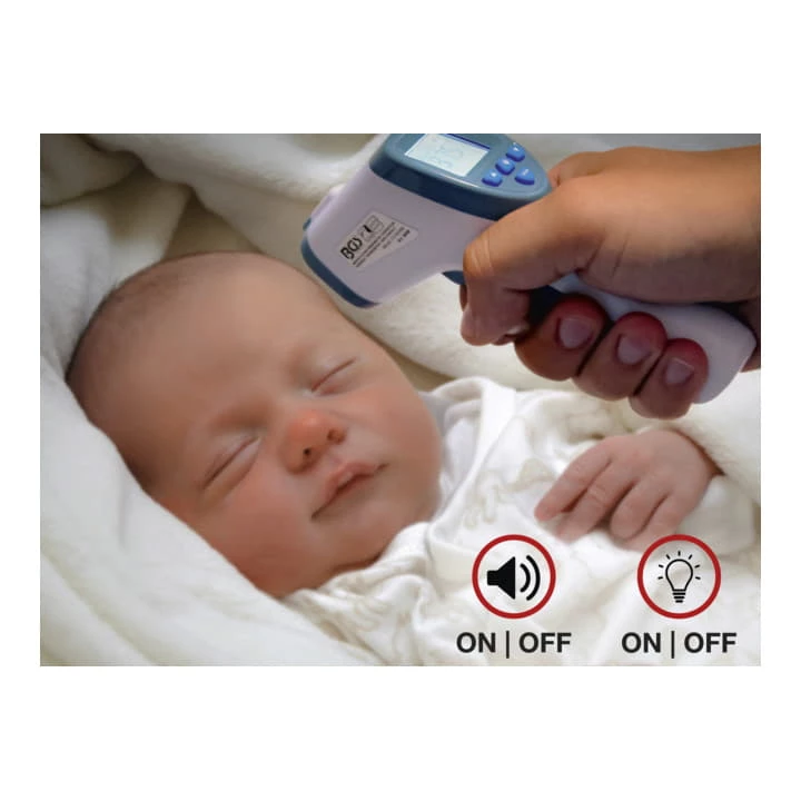 BGS Stirn-Fieber-Thermometer Für Personen Und Objekt-Messung 0 - 100°C, Kontaktlos, Infrarot 4 BGS Stirn-Fieber-Thermometer Für Personen Und Objekt-Messung 0 - 100°C, Kontaktlos, Infrarot – Bild 4