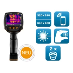 Testo 883 Set Wärmebildkamera Testo 883 Mit 2 Objektiven Und Zubehör