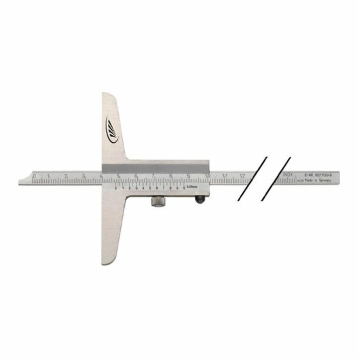 Helios Preisser Tiefenmessschieber DIN862 500mm Ger. Schiene 1 Helios Preisser Tiefenmessschieber DIN862 500mm Ger. Schiene