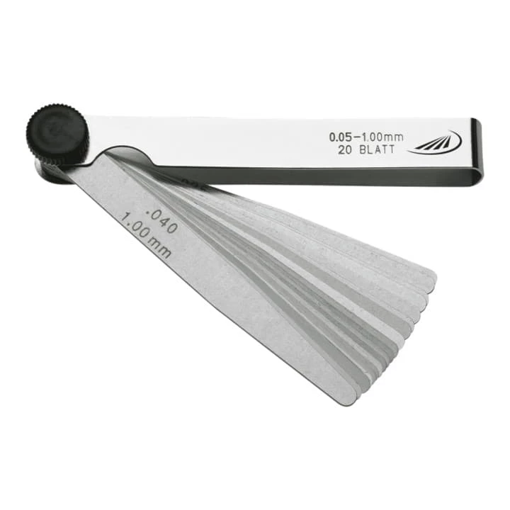 Helios Preisser Fühlerlehre 21 Blatt 0,05-2,00 Mm 100 Mm 1 Helios Preisser Fühlerlehre 21 Blatt 0,05-2,00 Mm 100 Mm