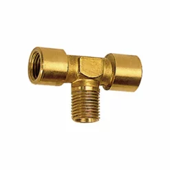 RIEGLER T-Stück Innen/außen/innen G/R 3/4 SW 25 Messing Blank