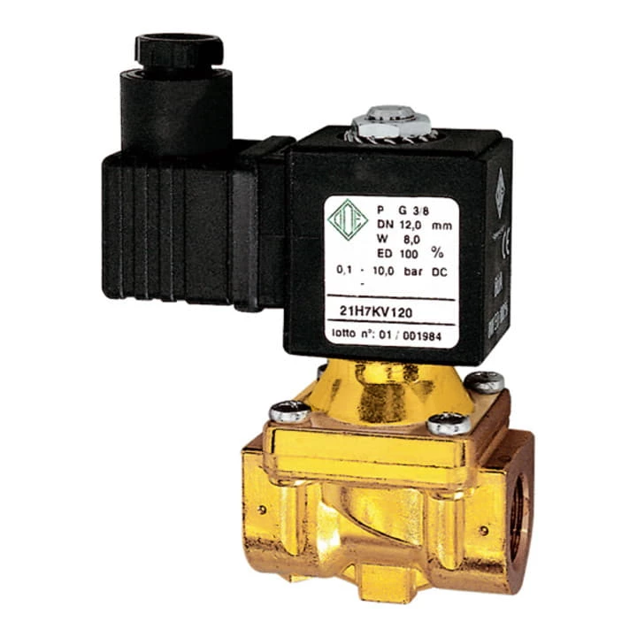 RIEGLER 2/2-Wege-Magnetventil MS NC Vorgesteuert 24 V DC G 1/2 G 1/2 1 RIEGLER 2/2-Wege-Magnetventil MS NC Vorgesteuert 24 V DC G 1/2 G 1/2