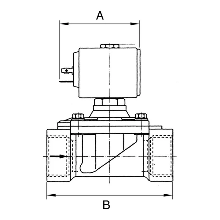 RIEGLER 2/2-Wege-Magnetventil MS NC Zwangsgesteuert 230 V 50 - 60 Hz G 3/8 2 RIEGLER 2/2-Wege-Magnetventil MS NC Zwangsgesteuert 230 V 50 - 60 Hz G 3/8 – Bild 2