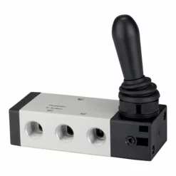 RIEGLER 5/3-Wegeventil Handbetätigung 4H Mitte Geschlossen G 3/8