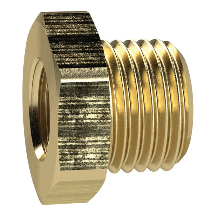 RIEGLER Reduziernippel Kurz, G 2 A., G 1 1/2 I., SW 70, Messing 1 RIEGLER Reduziernippel Kurz, G 2 A., G 1 1/2 I., SW 70, Messing