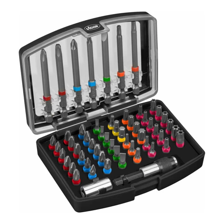 VIGOR Bit Box V5020 Sechskant Massiv 6,3 (1/4 Zoll) Anzahl Werkzeuge: 57 1 VIGOR Bit Box V5020 Sechskant Massiv 6,3 (1/4 Zoll) Anzahl Werkzeuge: 57