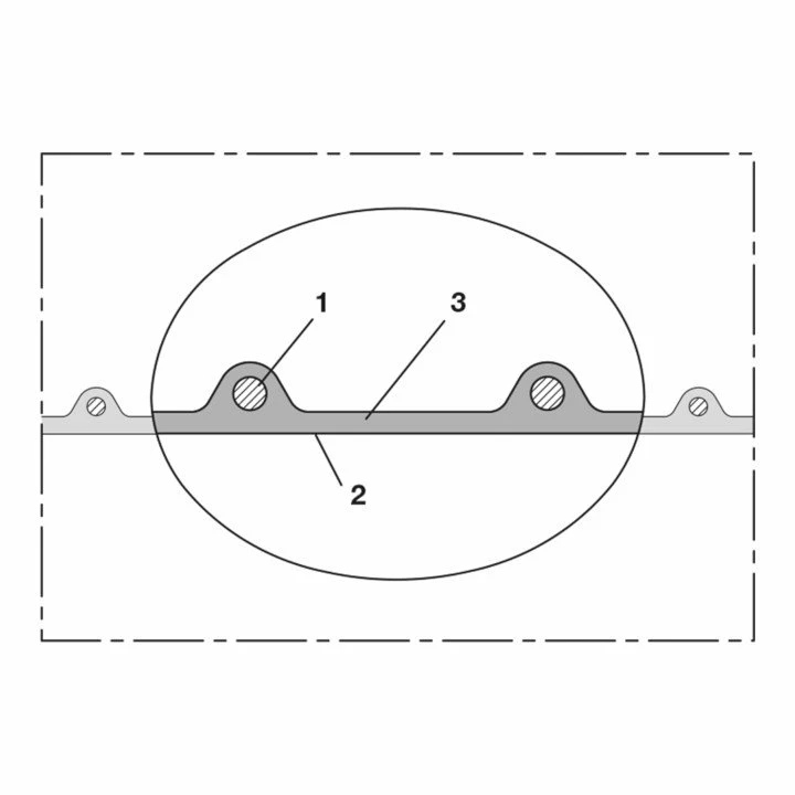 Norres Lebensmittelschlauch Mittelschwer Ø140 L:15m AIRDUC® PUR 351 FOOD 2 Norres Lebensmittelschlauch Mittelschwer Ø140 L:15m AIRDUC® PUR 351 FOOD – Bild 2