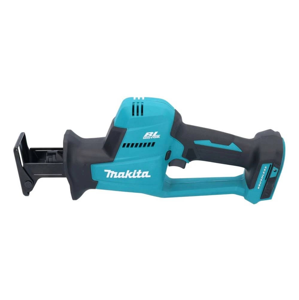 Makita DJR 189 RM1 Akku Reciprosäge Säbelsäge 18 V Brushless + 1x Akku 4,0 Ah + Ladegerät 2 Makita DJR 189 RM1 Akku Reciprosäge Säbelsäge 18 V Brushless + 1x Akku 4,0 Ah + Ladegerät – Bild 2