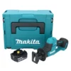 Makita DJR 189 M1J Akku Reciprosäge Säbelsäge 18 V Brushless + 1x Akku 4,0 Ah + Makpac - Ohne Ladegerät