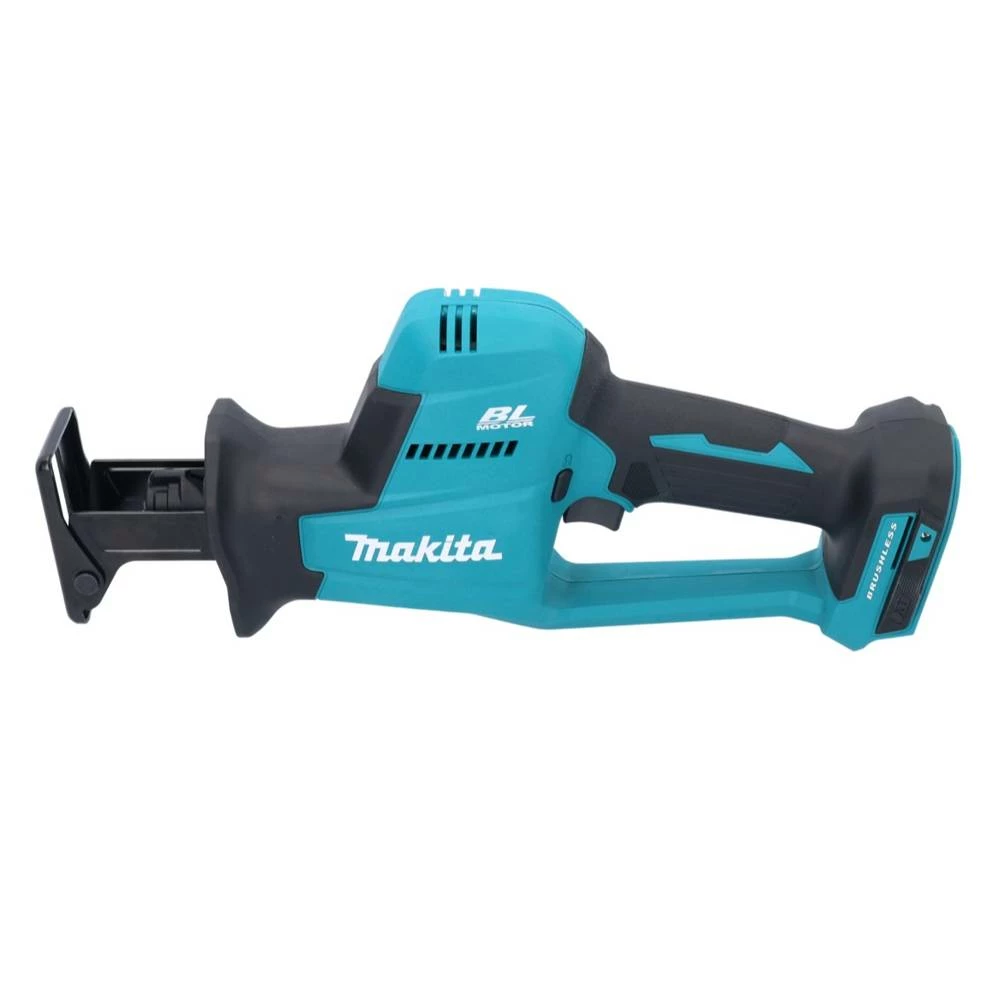 Makita DJR 189 M1J Akku Reciprosäge Säbelsäge 18 V Brushless + 1x Akku 4,0 Ah + Makpac - Ohne Ladegerät 2 Makita DJR 189 M1J Akku Reciprosäge Säbelsäge 18 V Brushless + 1x Akku 4,0 Ah + Makpac - Ohne Ladegerät – Bild 2