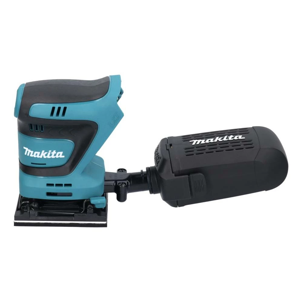 Makita DBO 481 RM1J Akku Schwingschleifer 18 V 112 X 102 Mm + 1x Akku 4,0 Ah + Ladegerät + Makpac 2 Makita DBO 481 RM1J Akku Schwingschleifer 18 V 112 X 102 Mm + 1x Akku 4,0 Ah + Ladegerät + Makpac – Bild 2