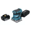 Makita DBO 482 M1 Akku Schwingschleifer 18 V 112 X 102 Mm + 1x Akku 4,0 Ah - Ohne Ladegerät