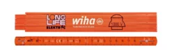 Wiha Elektriker Gliedermaßstab Longlife® 2 M Metrisch, 10 Glieder (42068) Orange