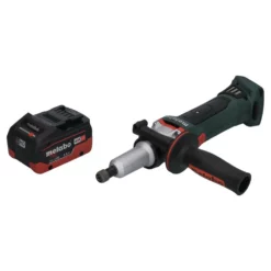 Metabo GA 18 LTX G Akku Geradschleifer 18 V 6 Mm + 1x Akku 5,5 Ah - Ohne Ladegerät