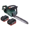 Metabo MS 36-18 LTX BL 40 Akku Kettensäge 36 V ( 2x 18 V ) 40 Cm 22 M/s Brushless + 2x Akku 5,5 Ah - Ohne Ladegerät