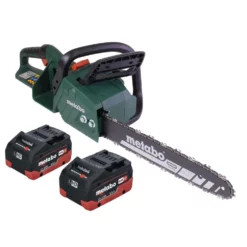 Metabo MS 36-18 LTX BL 40 Akku Kettensäge 36 V ( 2x 18 V ) 40 Cm 22 M/s Brushless + 2x Akku 5,5 Ah - Ohne Ladegerät
