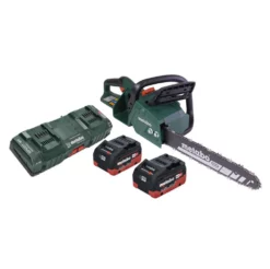 Metabo MS 36-18 LTX BL 40 Akku Kettensäge 36 V ( 2x 18 V ) 40 Cm 22 M/s Brushless + 2x Akku 5,5 Ah + Doppel Ladegerät