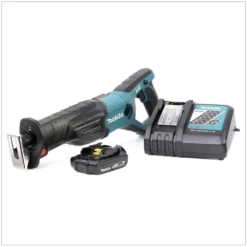 Makita DJR 181 RY1 Akku Reciprosäge 18 V Säbelsäge + 1x 1,5 Ah Akku + Ladegerät