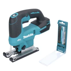 Makita DJV 184 Z Akku Stichsäge 18 V Brushless + 5 Tlg. Stichsägeblatt Set - Ohne Akku, Ohne Ladegerät