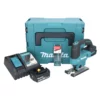 Makita DJV 184 RT1J Akku Stichsäge 18 V Brushless + 1x Akku 5,0 Ah + Ladegerät + 5 Tlg. Stichsägeblatt Set + Makpac