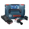Bosch GWX 18V-15 SC Professional Akku Winkelschleifer 18 V 125 Mm BITURBO X-LOCK + 1x Akku 5,0 Ah + Ladegerät + L-BOXX