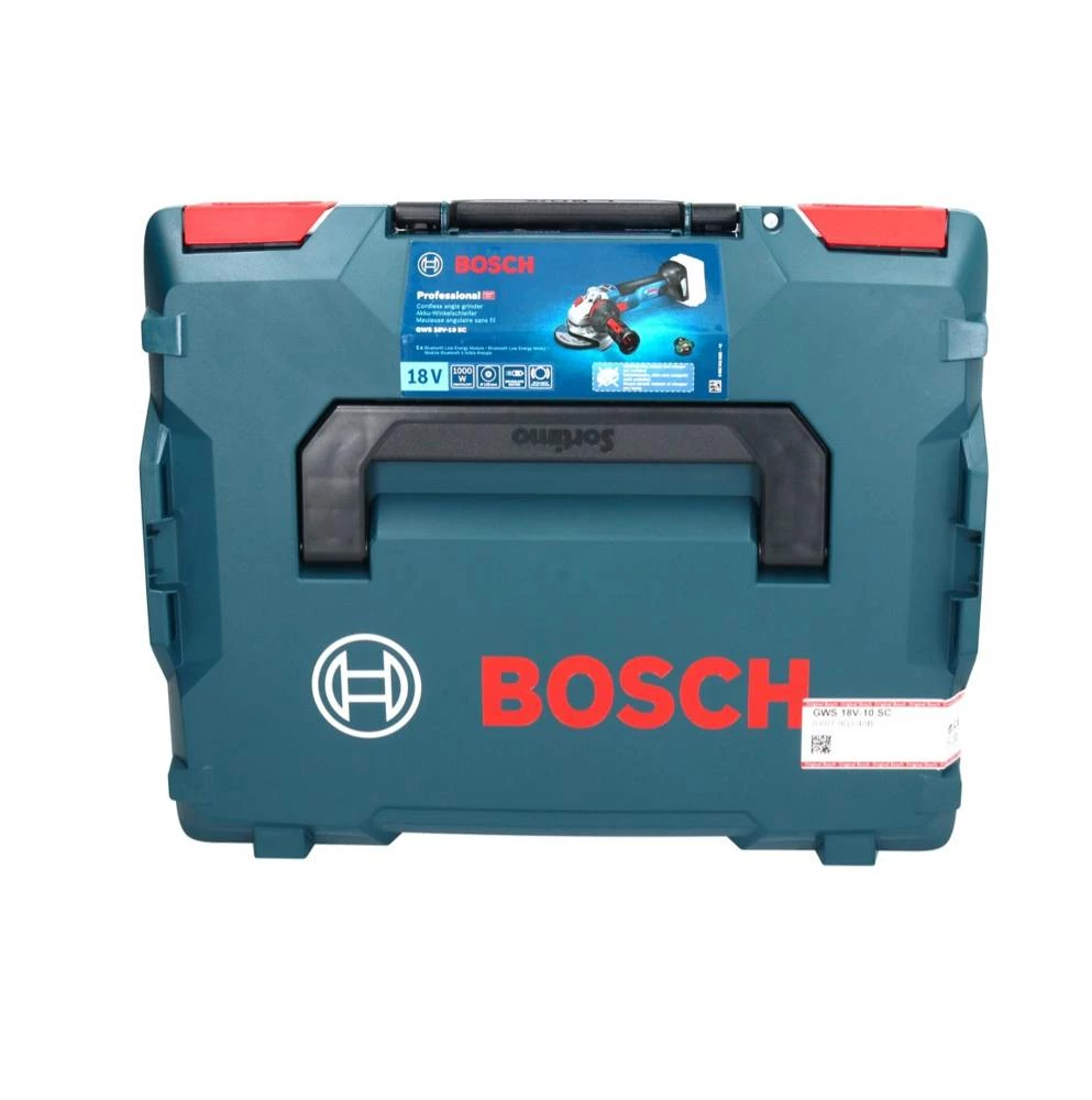 Bosch GWS 18V-10 SC Akku Winkelschleifer 18 V 125 Mm ( 06019G340E ) Brushless + 2x ProCORE Akku 5,5 Ah + Ladegerät + L-Boxx 3 Bosch GWS 18V-10 SC Akku Winkelschleifer 18 V 125 Mm ( 06019G340E ) Brushless + 2x ProCORE Akku 5,5 Ah + Ladegerät + L-Boxx – Bild 3