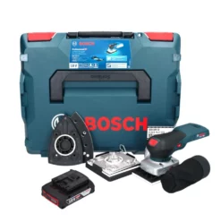 Bosch GSS 18V-13 Akku Schwingschleifer 18 V + 1x Akku 2,0 Ah + L-BOXX - Ohne Ladegerät