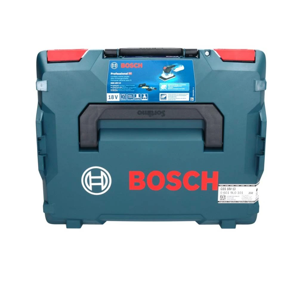 Bosch GSS 18V-13 Akku Schwingschleifer 18 V + 1x Akku 5,0 Ah + L-BOXX - Ohne Ladegerät 3 Bosch GSS 18V-13 Akku Schwingschleifer 18 V + 1x Akku 5,0 Ah + L-BOXX - Ohne Ladegerät – Bild 3