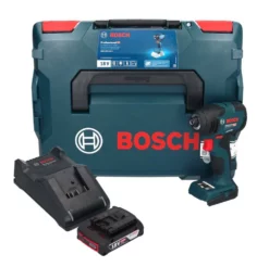 Bosch GDR 18V-210 C Professional Akku Drehschlagschrauber 18 V 210 Nm 1/4" + 1x Akku 2,0 Ah + Ladegerät + L-BOXX