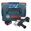 Bosch GWS 18V-10 PSC Professional Akku Winkelschleifer 18 V 125 Mm Brushless + 1x Akku 5,0 Ah + L-Boxx - Ohne Ladegerät